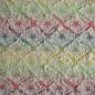 Preview: Denim Sterne ripped Look regenbogenbunt